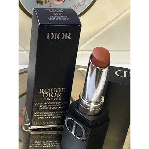 Rouge Dior Forever Intense Couture Colour -  518 FOREVER CONFIDENT - Picture 2 of 2